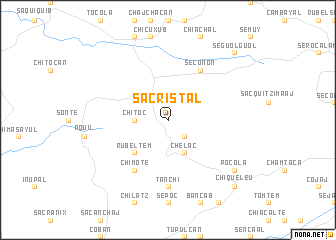 map of Sacristal