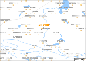 map of Sacrow