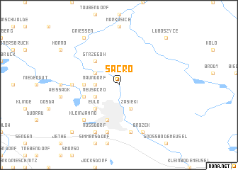 map of Sacro