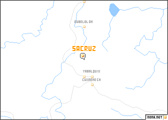 map of Sacruz