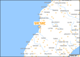 map of Sacsac