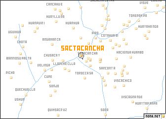 map of Sactacancha