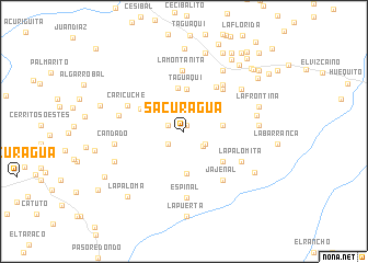 map of Sacuragua