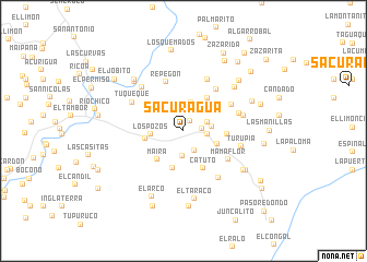 map of Sacuragua