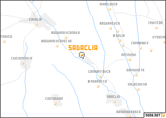 map of Sadaclia