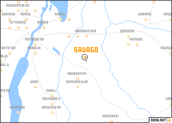 map of Sadago