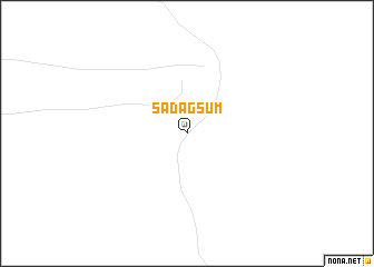 map of Sadag Sum