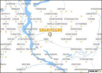 map of Sadainggan