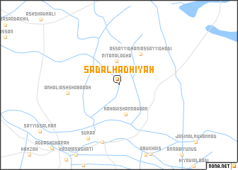 map of Sa‘d al Ḩadhīyah