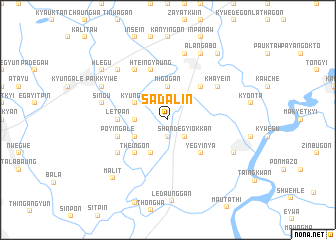 map of Sādalin