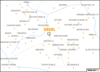 map of Sa‘dal