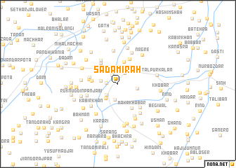 map of Sadamirah