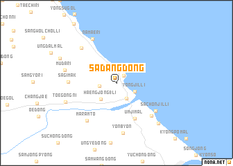 map of Sadang-dong