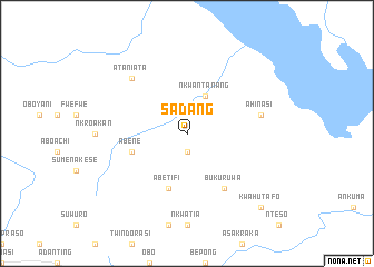 map of Sadang