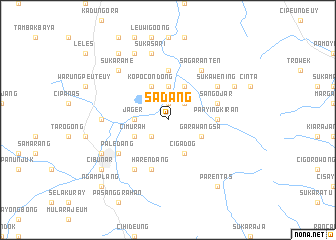 map of Sadang