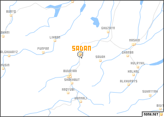 map of Şadān