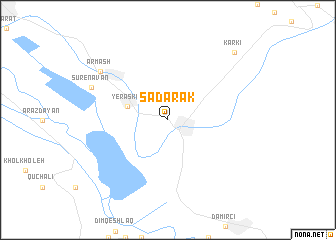 map of Sǝdǝrǝk