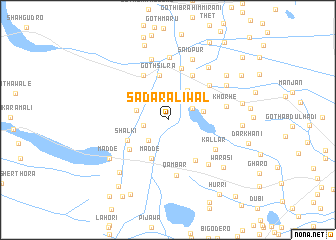 map of Sadar Aliwāl