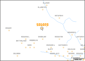 map of Sadara