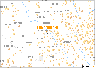 map of Sadar Garhi