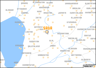 map of Sada