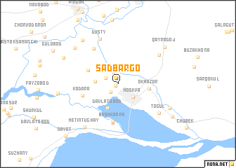 map of Sadbargo