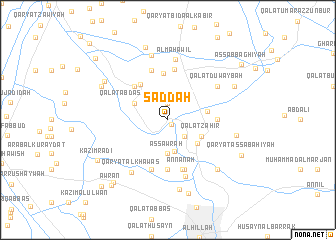 map of Saddah