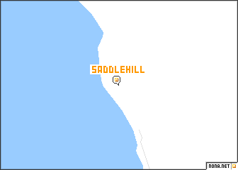 map of Saddle Hill