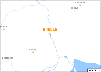 map of Saddle