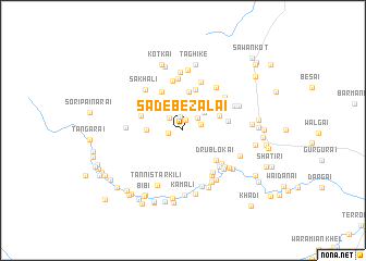 map of Sade Bezalai