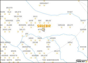 map of Sadebir