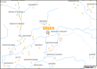 map of Sadeh