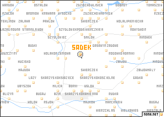 map of Sadek