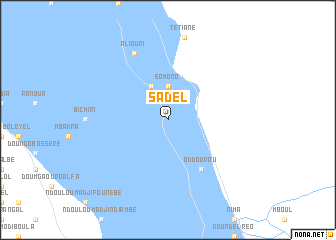 map of Sadel