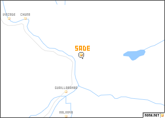 map of Sade