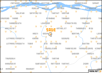 map of Sade