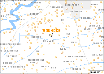 map of Sadhoke