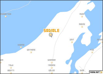 map of Sadialé