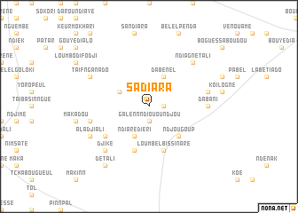 map of Sadi Ara