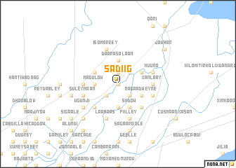 map of Sadiig