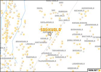 map of Sādikwāla