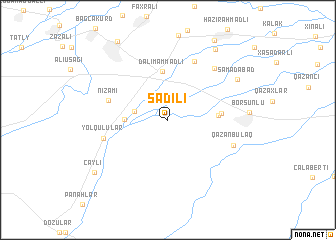 map of Şadılı
