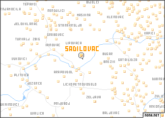 map of Sadilovac
