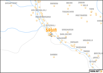 map of Sādīn