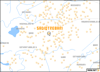 map of Sādiq Trebari