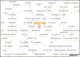 map of Sa‘dīyah