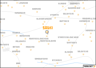 map of Sadki