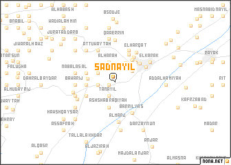 map of Sa‘d Nāyil