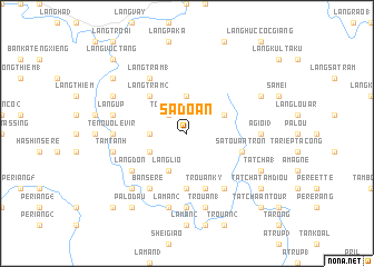 map of Sa Doan
