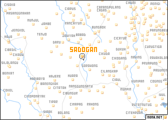 map of Sadogan